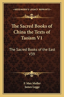Front cover_The Sacred Books of China the Texts of Taoism V1