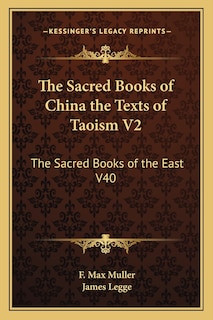Front cover_The Sacred Books of China the Texts of Taoism V2