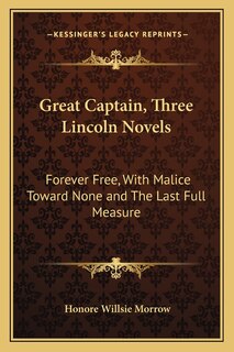 Front cover_Great Captain, Three Lincoln Novels