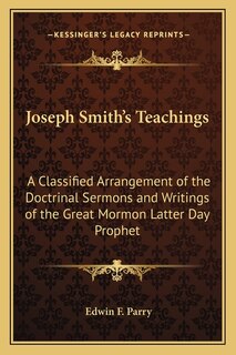Front cover_Joseph Smith's Teachings