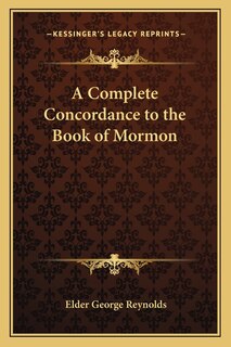 Front cover_A Complete Concordance to the Book of Mormon