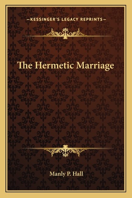 Front cover_The Hermetic Marriage