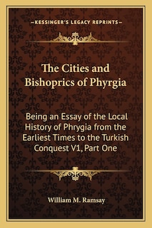 Couverture_The Cities and Bishoprics of Phyrgia