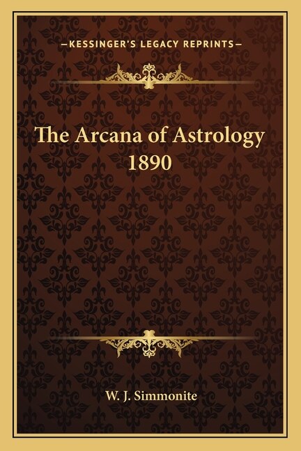 Front cover_The Arcana of Astrology 1890