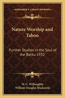 Couverture_Nature Worship and Taboo