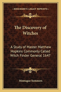 Front cover_The Discovery of Witches