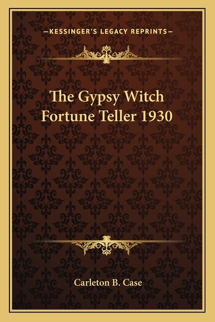 Couverture_The Gypsy Witch Fortune Teller 1930