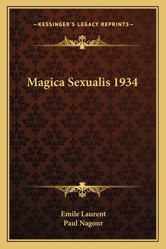 Couverture_Magica Sexualis 1934