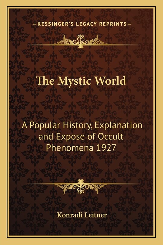 Couverture_The Mystic World