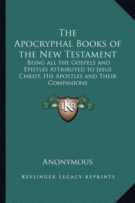 Front cover_The Apocryphal Books of the New Testament