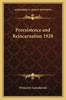 Couverture_Preexistence and Reincarnation 1928