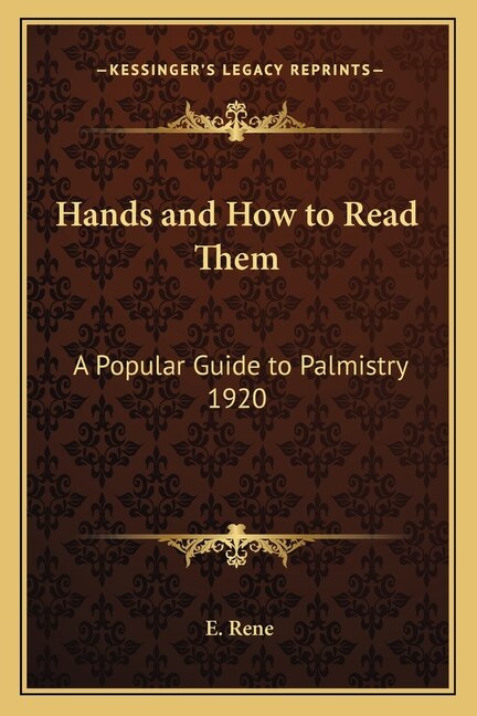 Front cover_Hands and How to Read Them