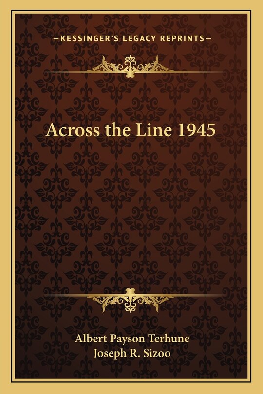 Front cover_Across the Line 1945