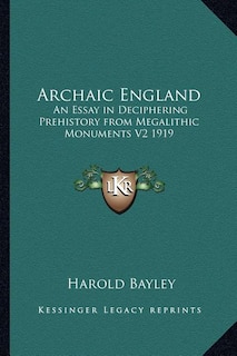 Couverture_Archaic England