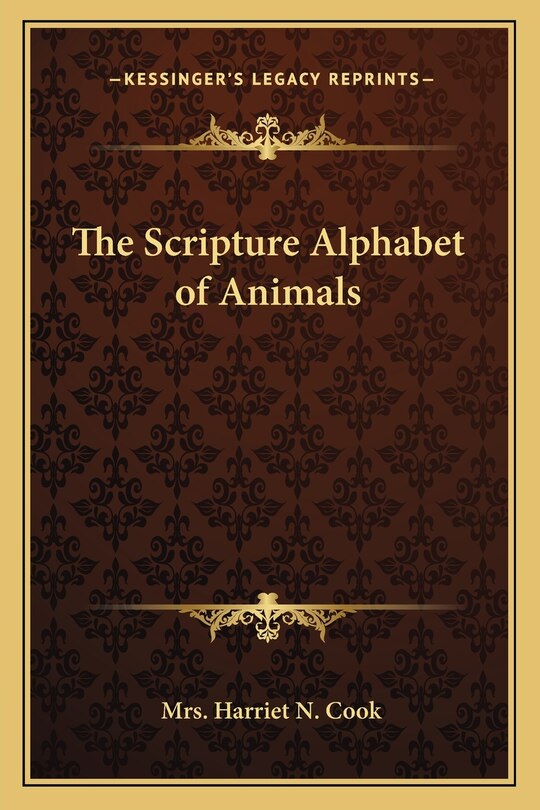 Front cover_The Scripture Alphabet of Animals
