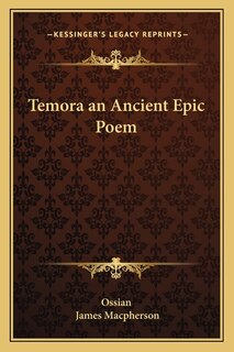 Front cover_Temora an Ancient Epic Poem