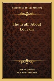 Front cover_The Truth About Louvain