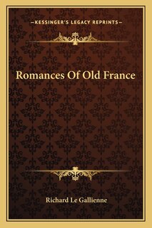 Couverture_Romances Of Old France