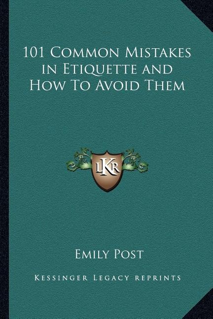 Couverture_101 Common Mistakes in Etiquette and How to Avoid Them