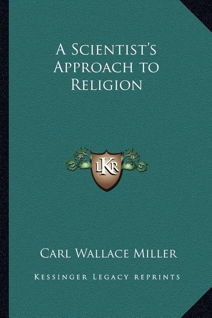 Couverture_A Scientist's Approach to Religion
