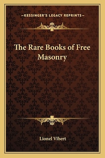 Front cover_The Rare Books of Free Masonry