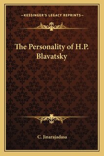 Front cover_The Personality of H.P. Blavatsky