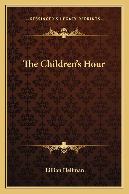 Front cover_The Children's Hour