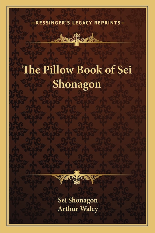 Couverture_The Pillow Book of Sei Shonagon