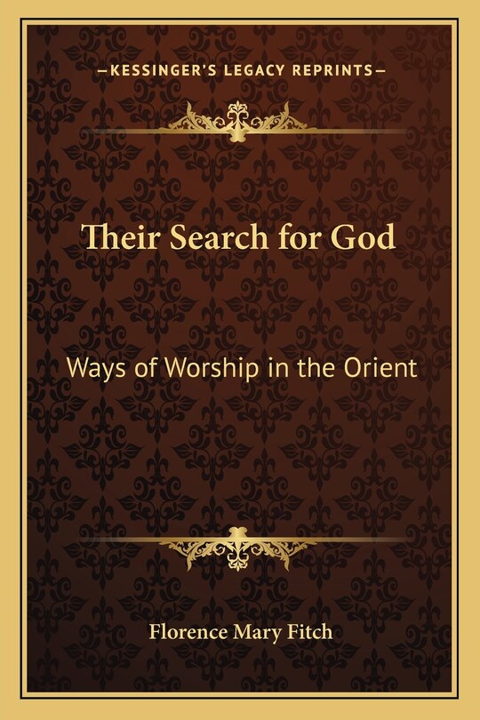 Couverture_Their Search for God