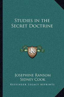 Front cover_Studies in the Secret Doctrine