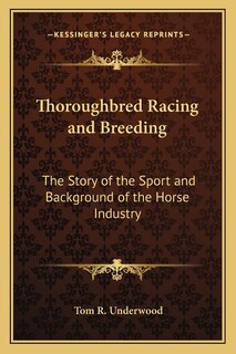 Couverture_Thoroughbred Racing and Breeding