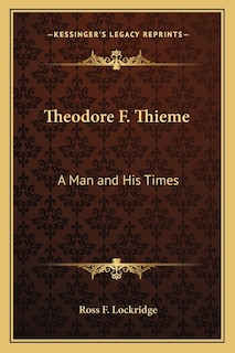 Front cover_Theodore F. Thieme
