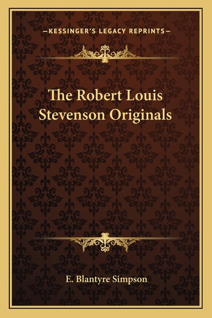 Front cover_The Robert Louis Stevenson Originals