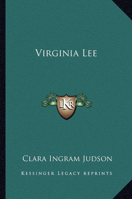 Front cover_Virginia Lee