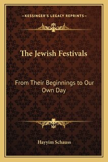 Couverture_The Jewish Festivals