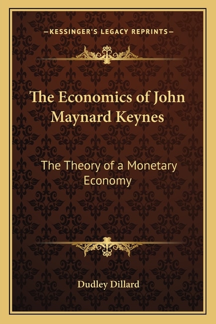 Front cover_The Economics of John Maynard Keynes