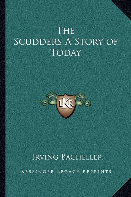 Front cover_The Scudders A Story of Today