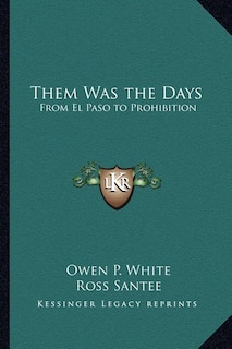 Couverture_Them Was the Days