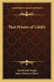 Couverture_That Printer of Udell's