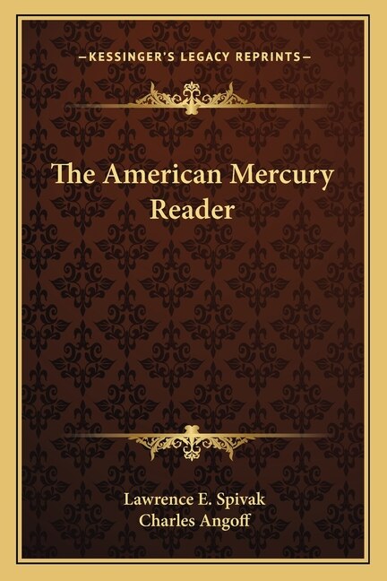 Front cover_The American Mercury Reader