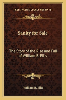 Front cover_Sanity for Sale