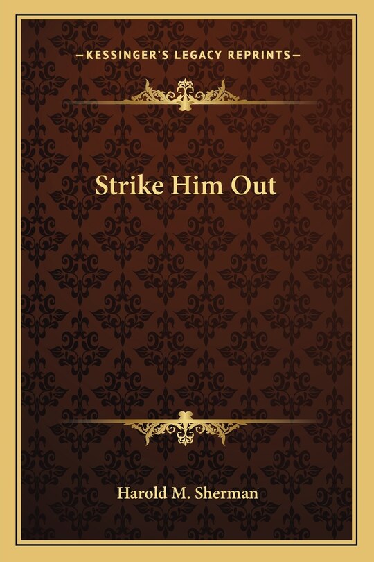Front cover_Strike Him Out