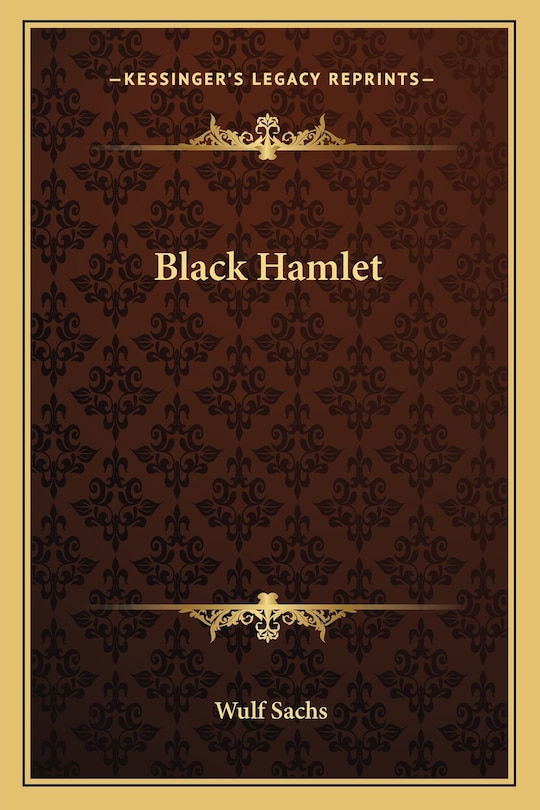 Front cover_Black Hamlet