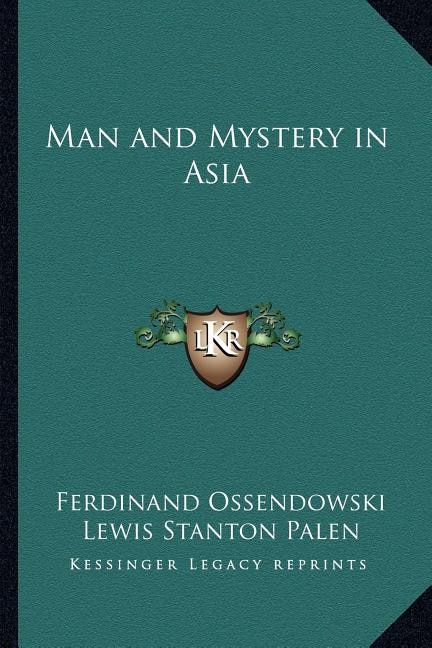 Front cover_Man and Mystery in Asia