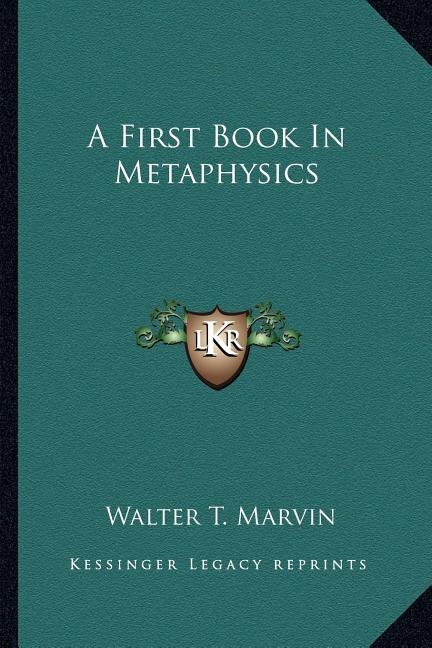 Couverture_A First Book In Metaphysics