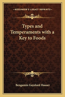 Couverture_Types and Temperaments with a Key to Foods