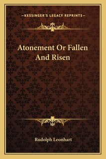 Front cover_Atonement Or Fallen And Risen