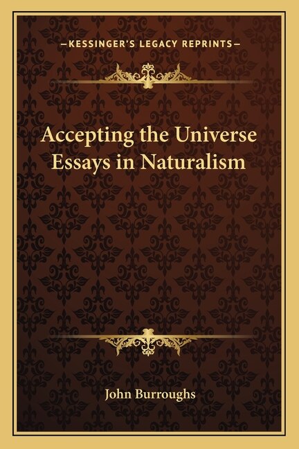 Front cover_Accepting the Universe Essays in Naturalism