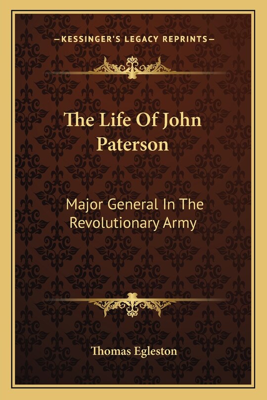 Couverture_The Life Of John Paterson