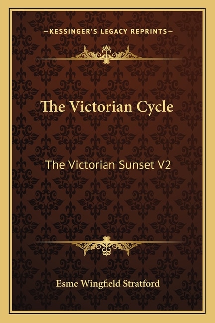 Front cover_The Victorian Cycle